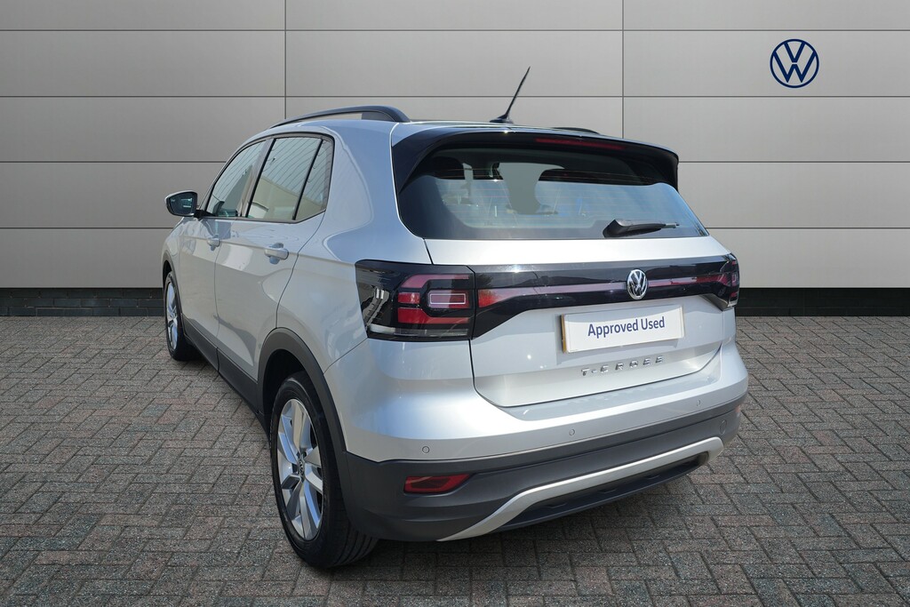 Volkswagen T-Cross 1.0 Tsi 115 Se Silver #3
