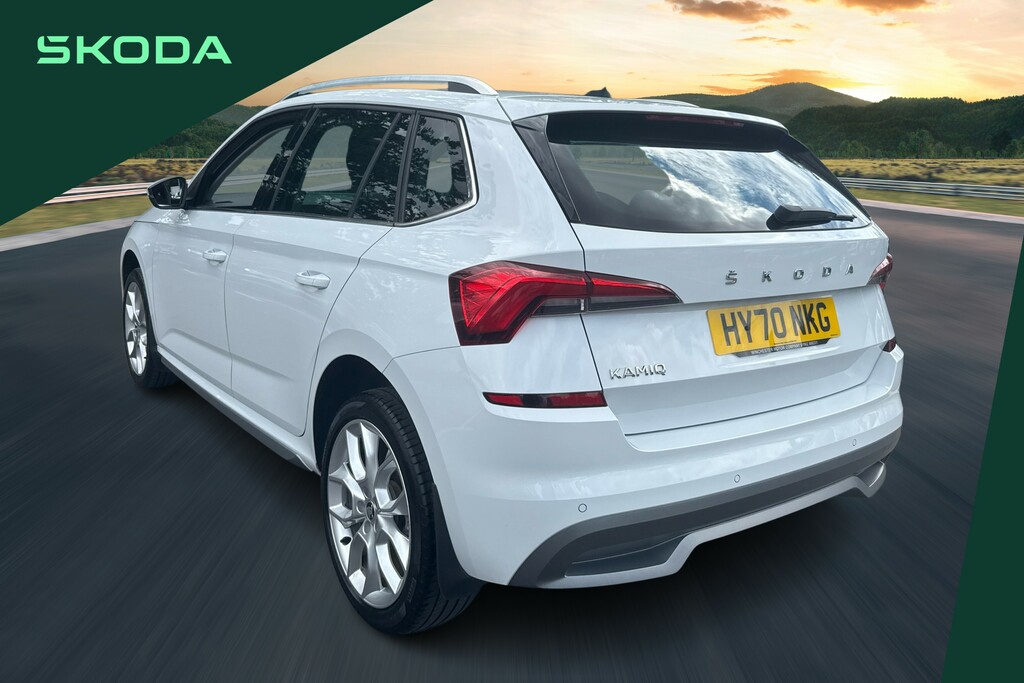 Skoda Kamiq 1.5 Tsi Se L Dsg White #3
