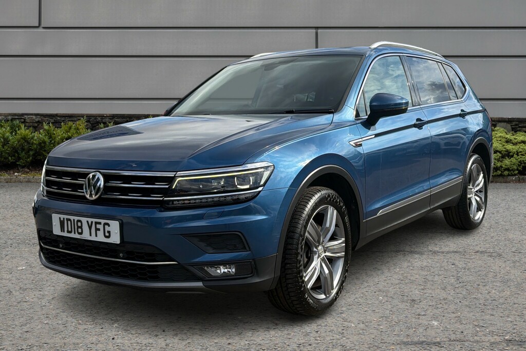 Volkswagen Tiguan Allspace Sel Blue #4