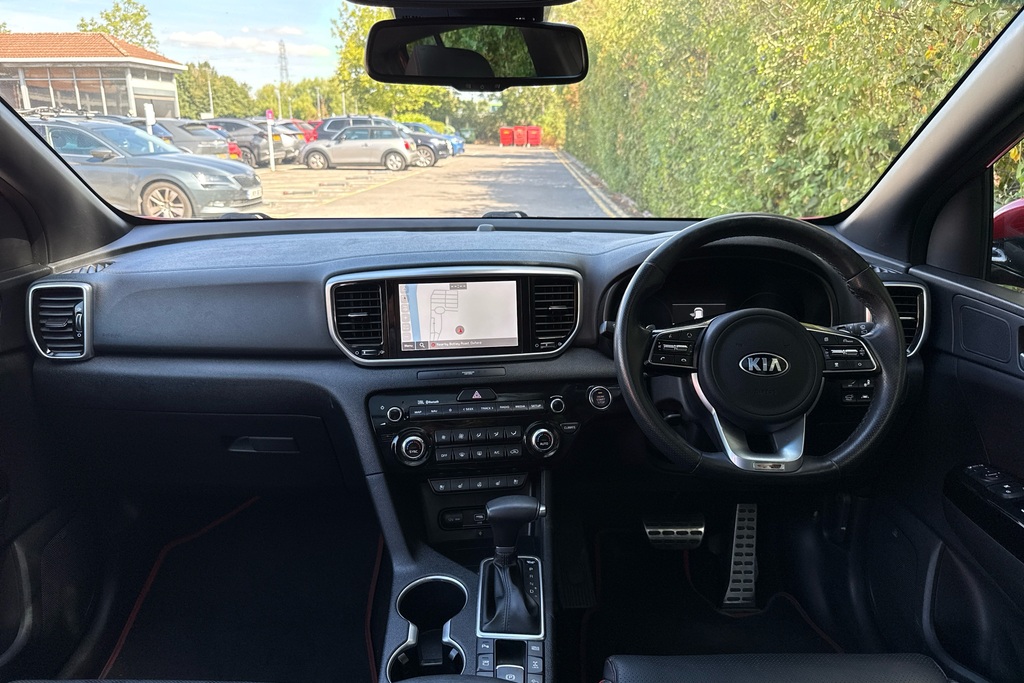 Kia Sportage 1.6 Crdi 48V Isg Gt-line S Dct Awd Red #3