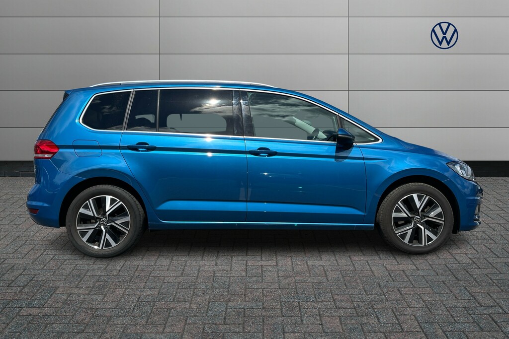 Volkswagen Touran 1.5 Tsi Evo Sel Dsg PL72FFG Blue #4