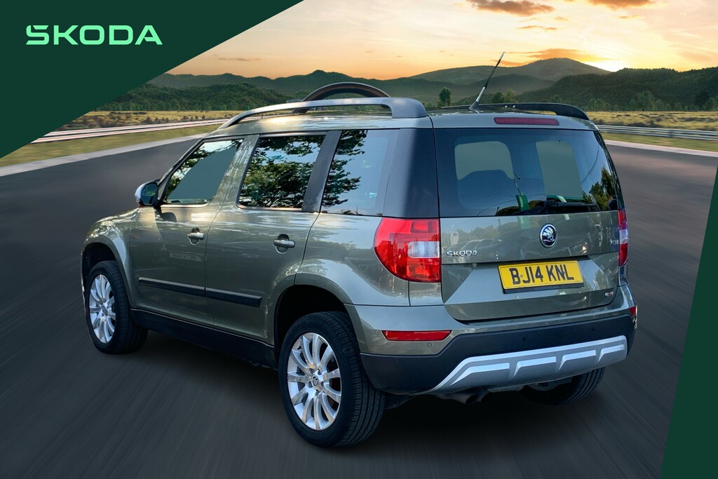 Skoda Yeti 2.0 Tdi Cr 140 Se 4X4 Green #3