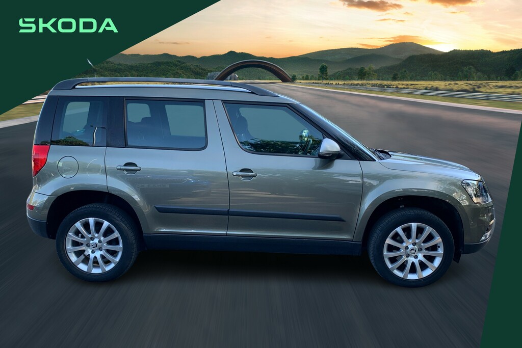 Skoda Yeti 2.0 Tdi Cr 140 Se 4X4 Green #4