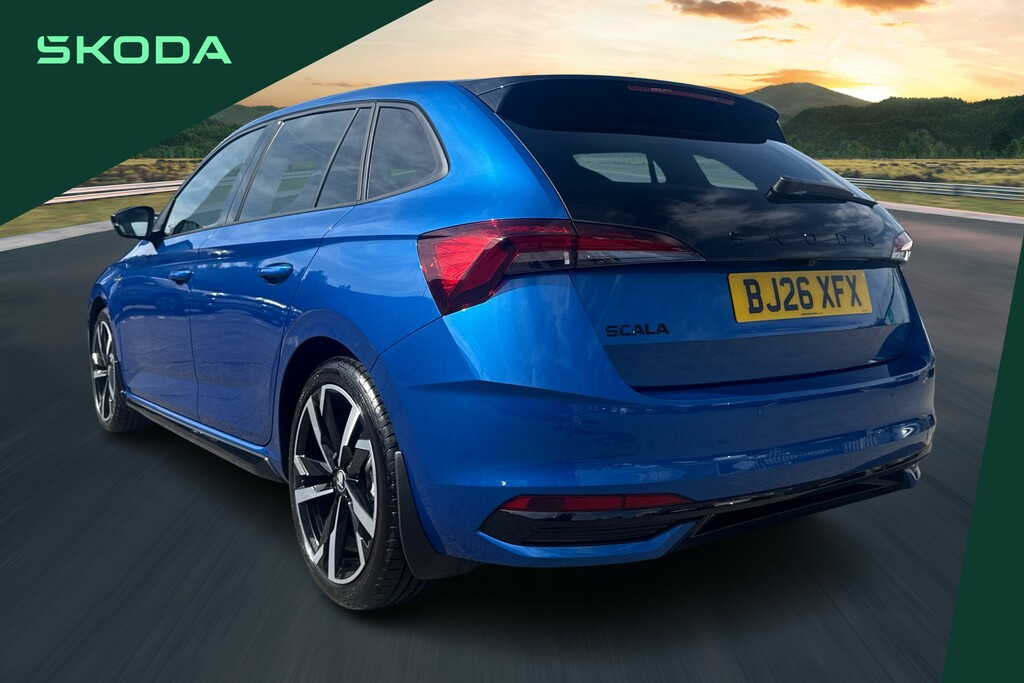 Skoda Scala 1.0 Tsi 116 Monte Carlo Edition Dsg Blue #3