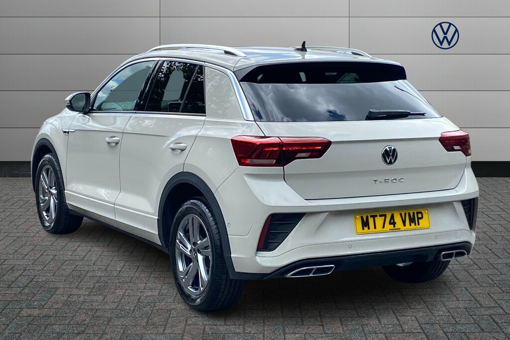 Volkswagen T-Roc 1.5 Tsi R-line Dsg Grey #3