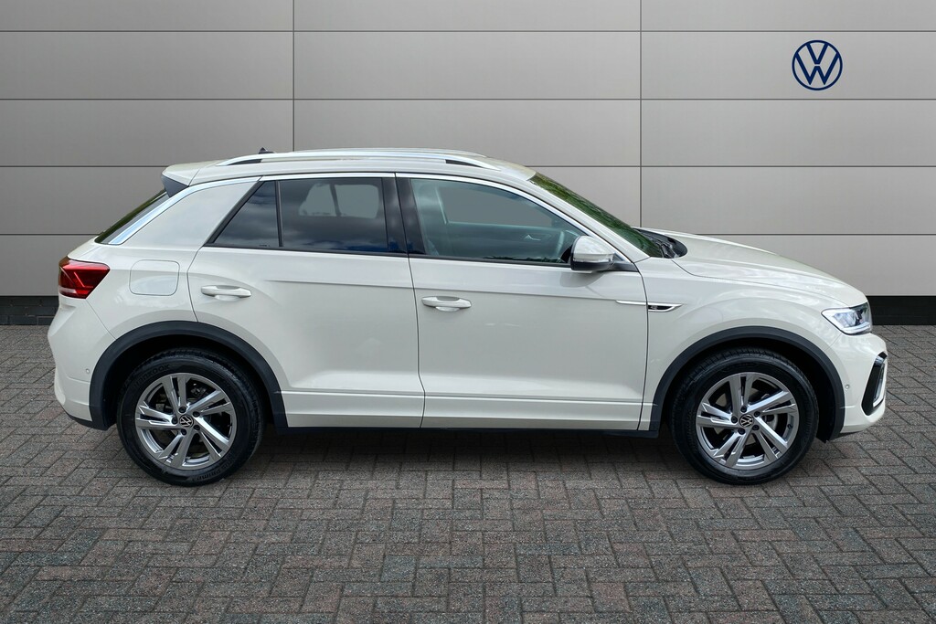 Volkswagen T-Roc 1.5 Tsi R-line Dsg Grey #4
