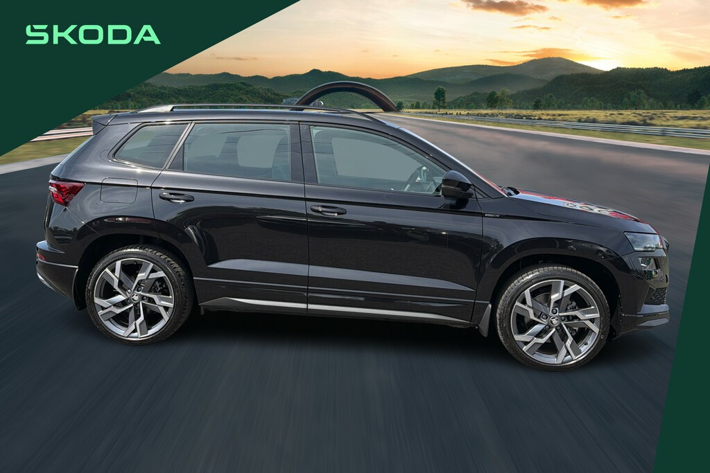 Skoda Karoq 1.5 Tsi Sportline Edition Dsg Black #4