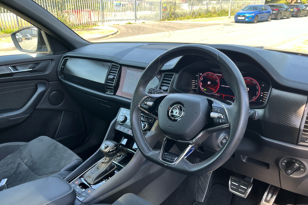 Skoda Kodiaq 2.0 Tsi 190 Sport Line 4X4 Dsg 7 Seat Blue #6
