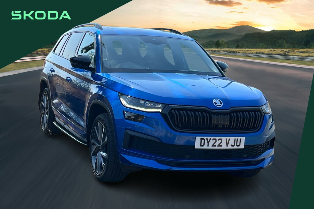 Skoda Kodiaq 2.0 Tsi 190 Sport Line 4X4 Dsg 7 Seat Blue