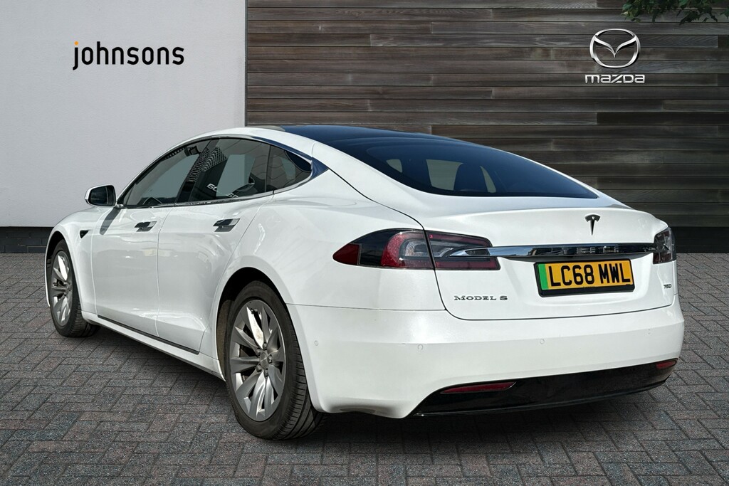 Tesla Model S 241Kw 75Kwh Dual Motor White #2