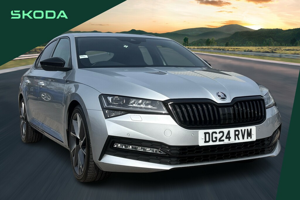 Skoda Superb 2.0 Tdi Cr Sport Line Plus Dsg Silver