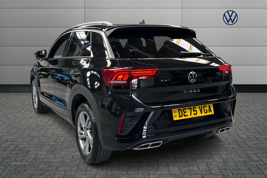 Volkswagen T-Roc 2.0 Tdi 150 Evo R-line Dsg Black #3