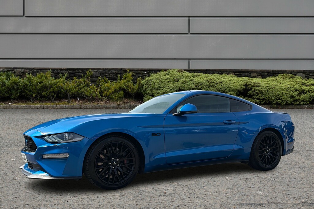 Ford Mustang Gt Blue #5
