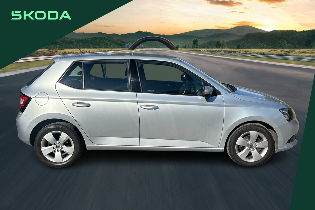 Skoda Fabia Skoda Fabia 1.0 Se Hatchback Eur Silver #4