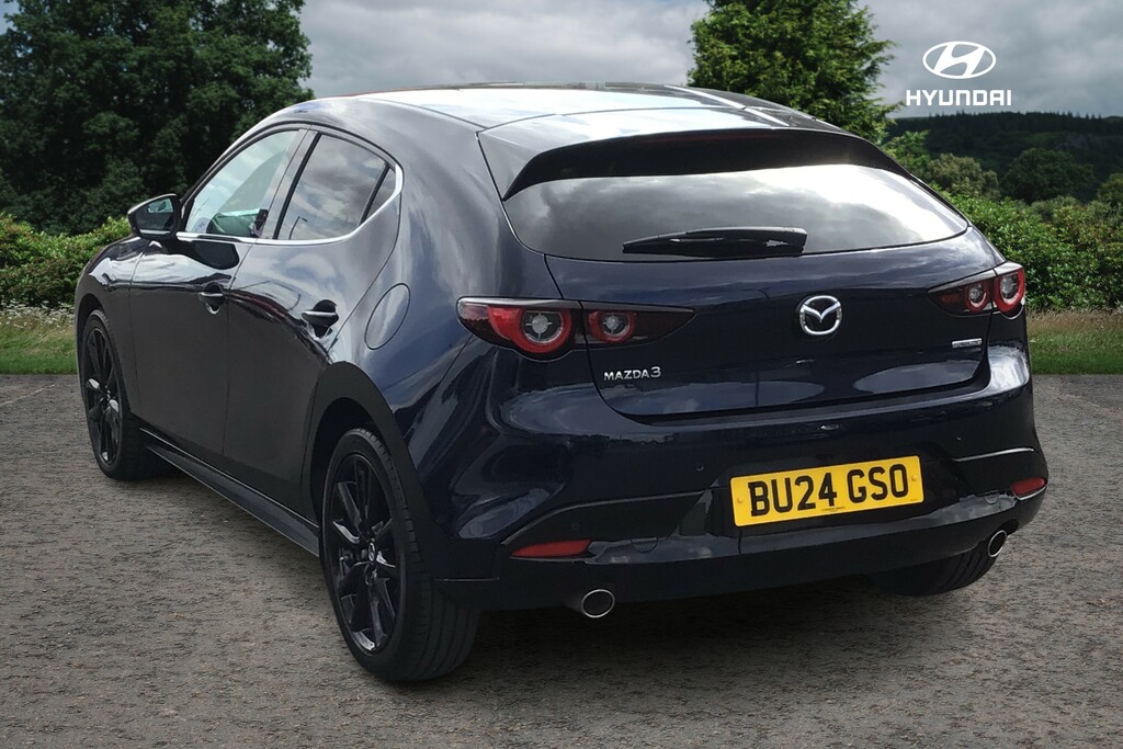 Mazda 3 Homura Mhev BU24GSO Blue #2