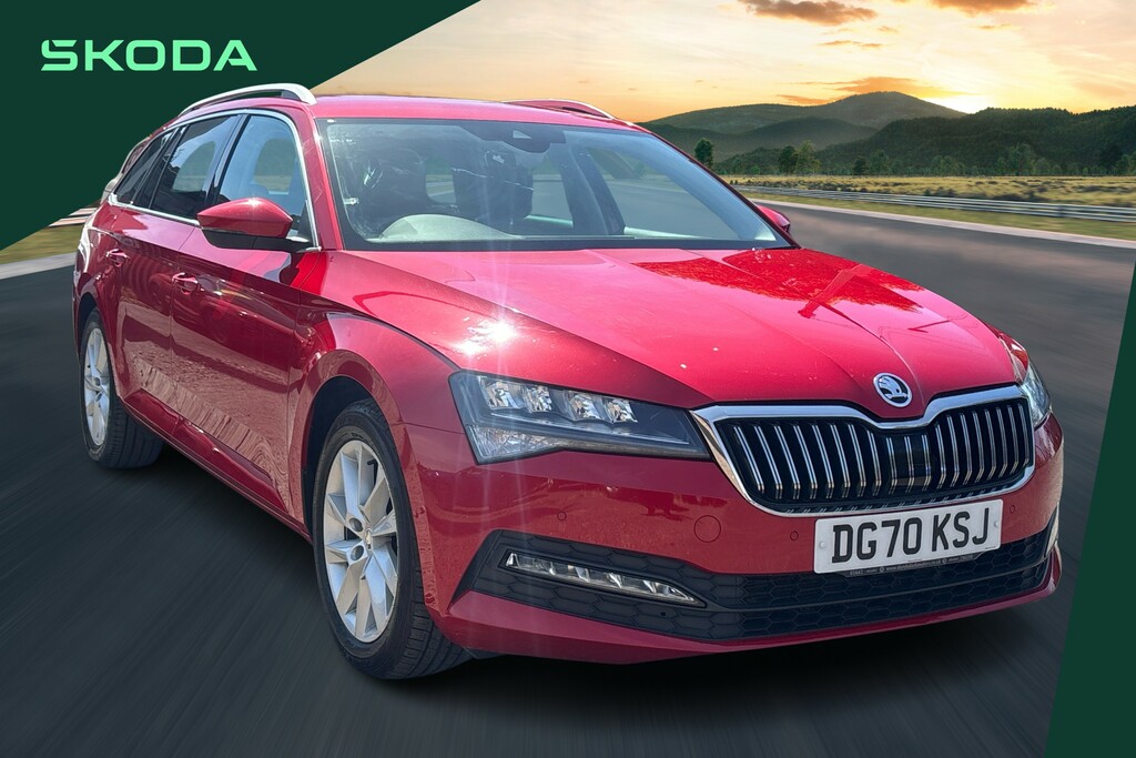Skoda Superb 2.0 Tdi Cr Se Technology Red