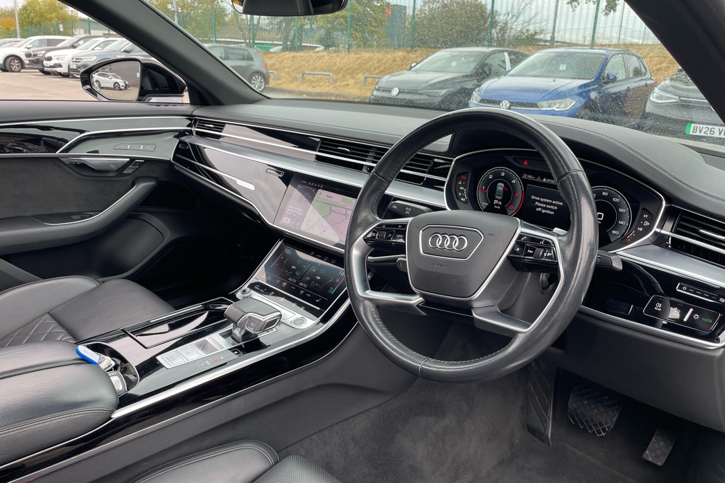 Audi A8 50 Tdi Quattro Black Edition Tiptronic FT21BUV Grey #6
