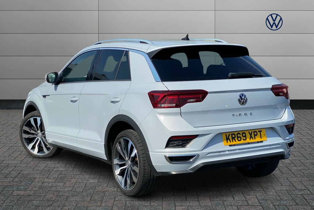 Volkswagen T-Roc 2.0 Tdi R-line Dsg Silver #3