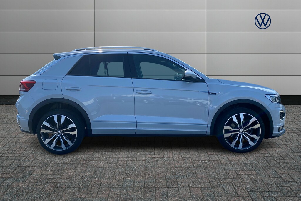 Volkswagen T-Roc 2.0 Tdi R-line Dsg Silver #4