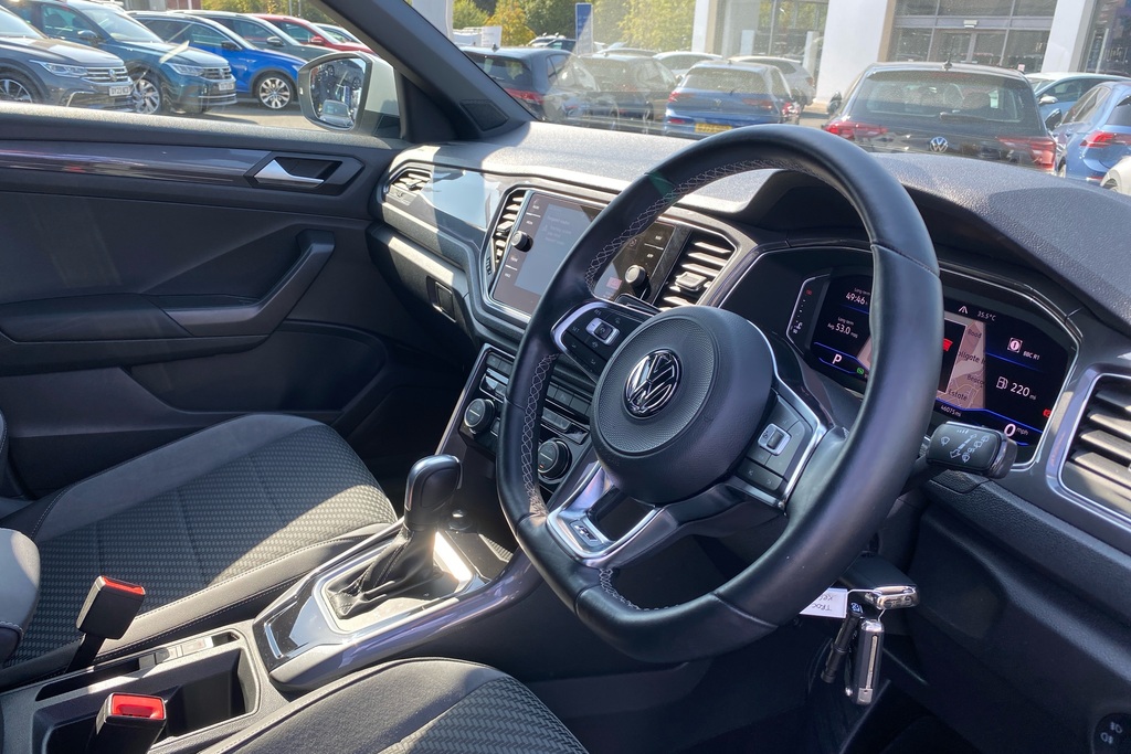 Volkswagen T-Roc 2.0 Tdi R-line Dsg Silver #6
