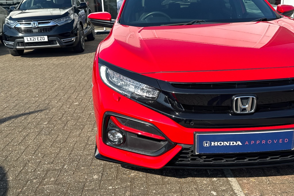 Honda Civic Civic 1.0 Vtec Turbo Ex Cvt Euro 6 Ss 5Dr2171 Red #26