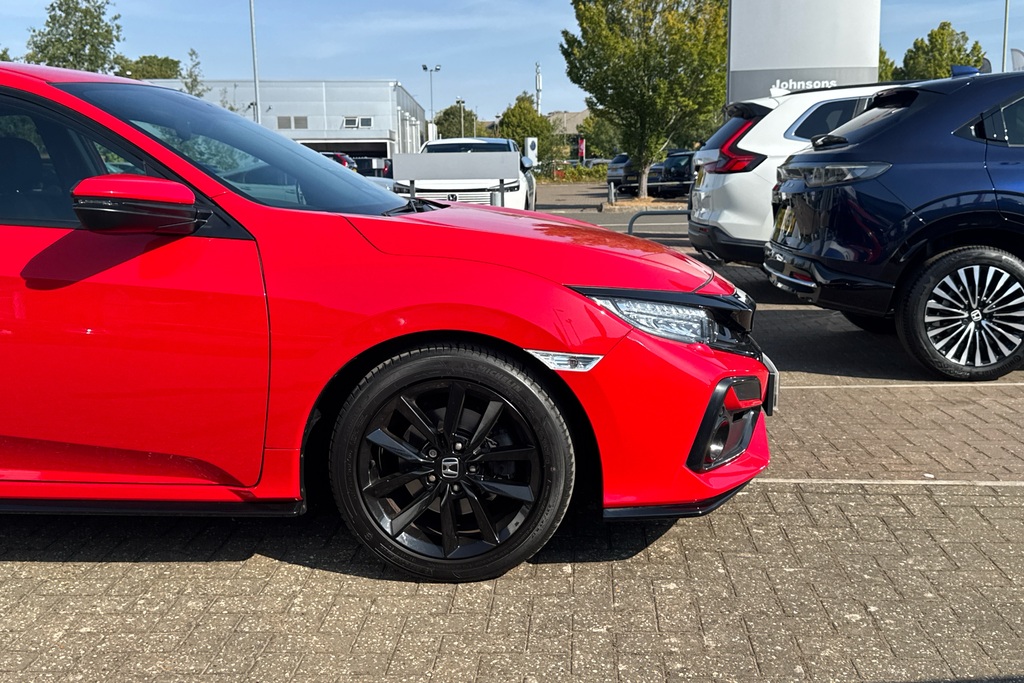 Honda Civic Civic 1.0 Vtec Turbo Ex Cvt Euro 6 Ss 5Dr2171 Red #16