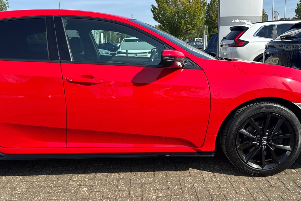 Honda Civic Civic 1.0 Vtec Turbo Ex Cvt Euro 6 Ss 5Dr2171 Red #17