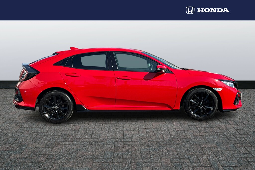 Honda Civic Civic 1.0 Vtec Turbo Ex Cvt Euro 6 Ss 5Dr2171 Red #8