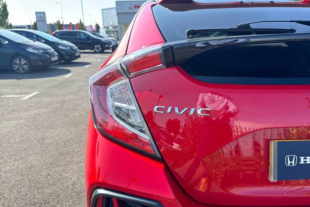 Honda Civic Civic 1.0 Vtec Turbo Ex Cvt Euro 6 Ss 5Dr2171 Red #37