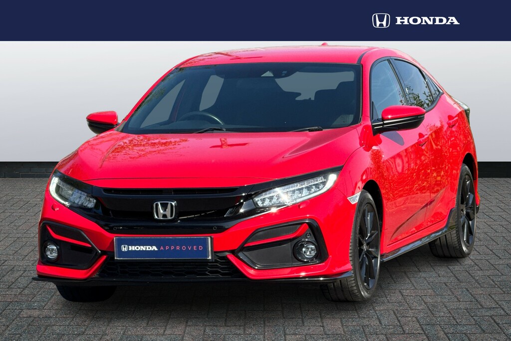 Honda Civic 1.5 Vtec Turbo Sport Red #4
