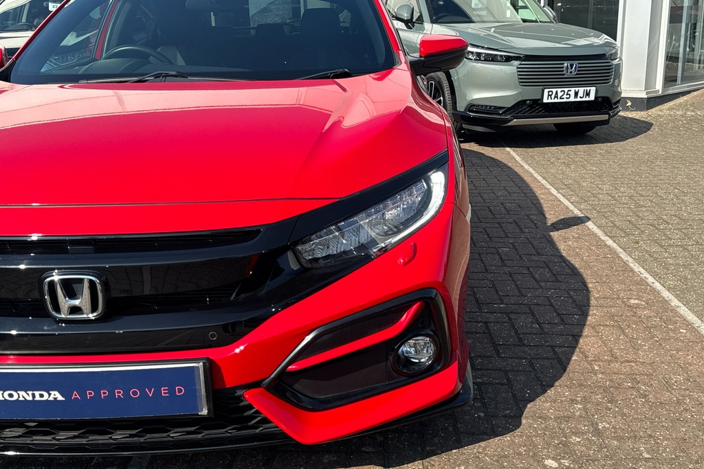 Honda Civic Civic 1.0 Vtec Turbo Ex Cvt Euro 6 Ss 5Dr2171 Red #28