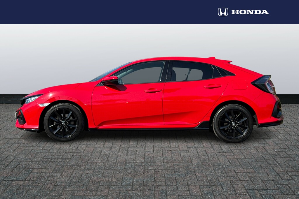 Honda Civic Civic 1.0 Vtec Turbo Ex Cvt Euro 6 Ss 5Dr2171 Red #9