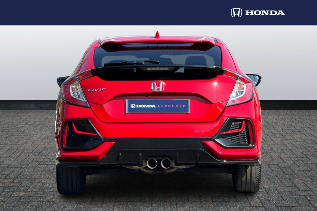 Honda Civic Civic 1.0 Vtec Turbo Ex Cvt Euro 6 Ss 5Dr2171 Red #11