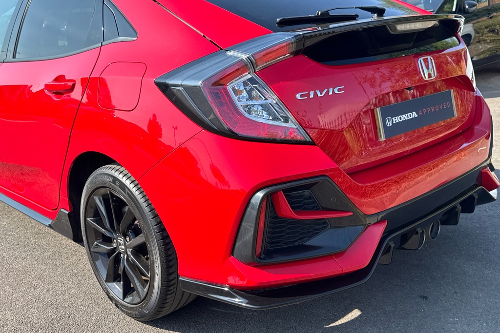 Honda Civic Civic 1.0 Vtec Turbo Ex Cvt Euro 6 Ss 5Dr2171 Red #36