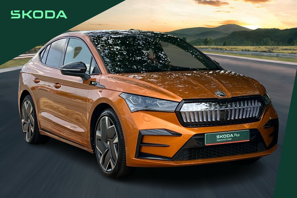 Skoda ENYAQ 220Kw Vrs 82Kwh 4X4 Orange