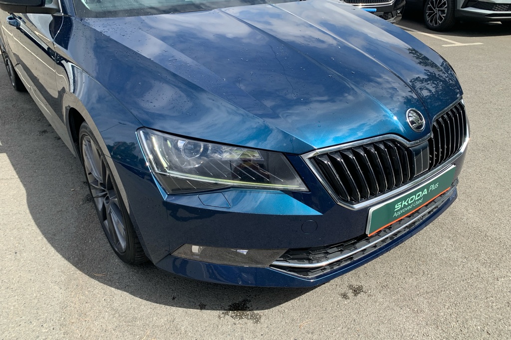 Skoda Superb Sold 1.6 Tdi Se Business Estate Manua Grey #9