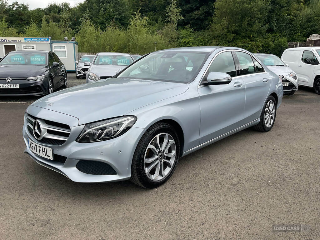 Mercedes-Benz C Class C200d Sport Silver #3