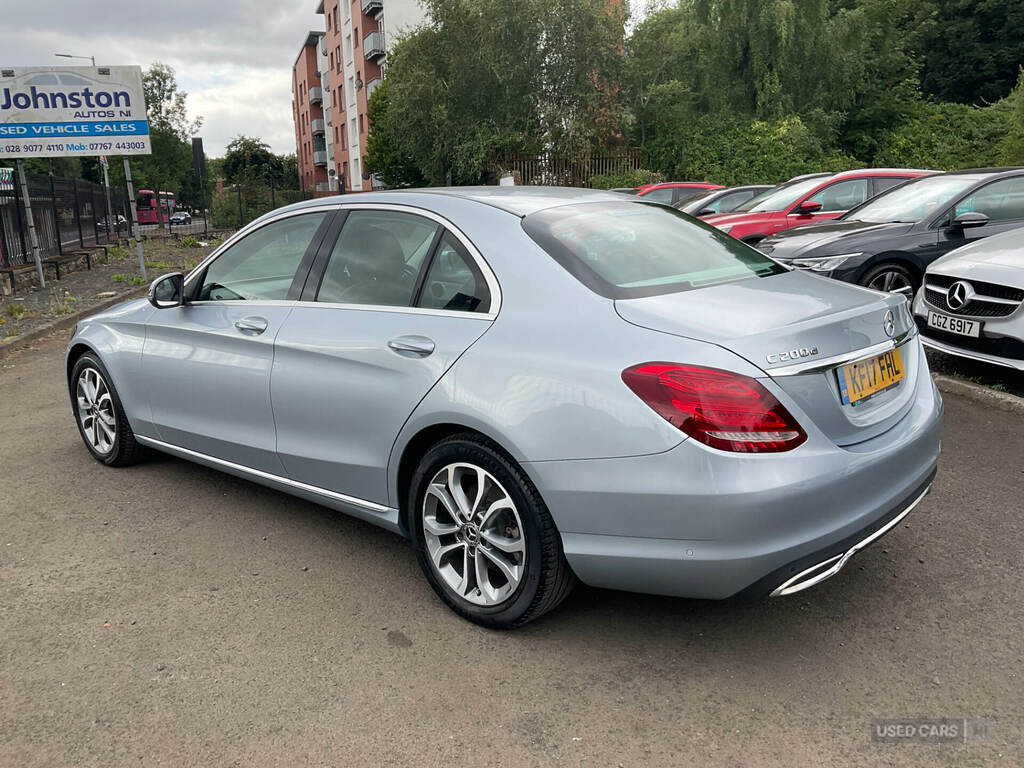 Mercedes-Benz C Class C200d Sport Silver #4