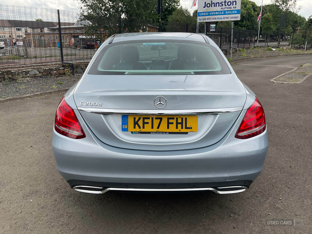 Mercedes-Benz C Class C200d Sport Silver #5