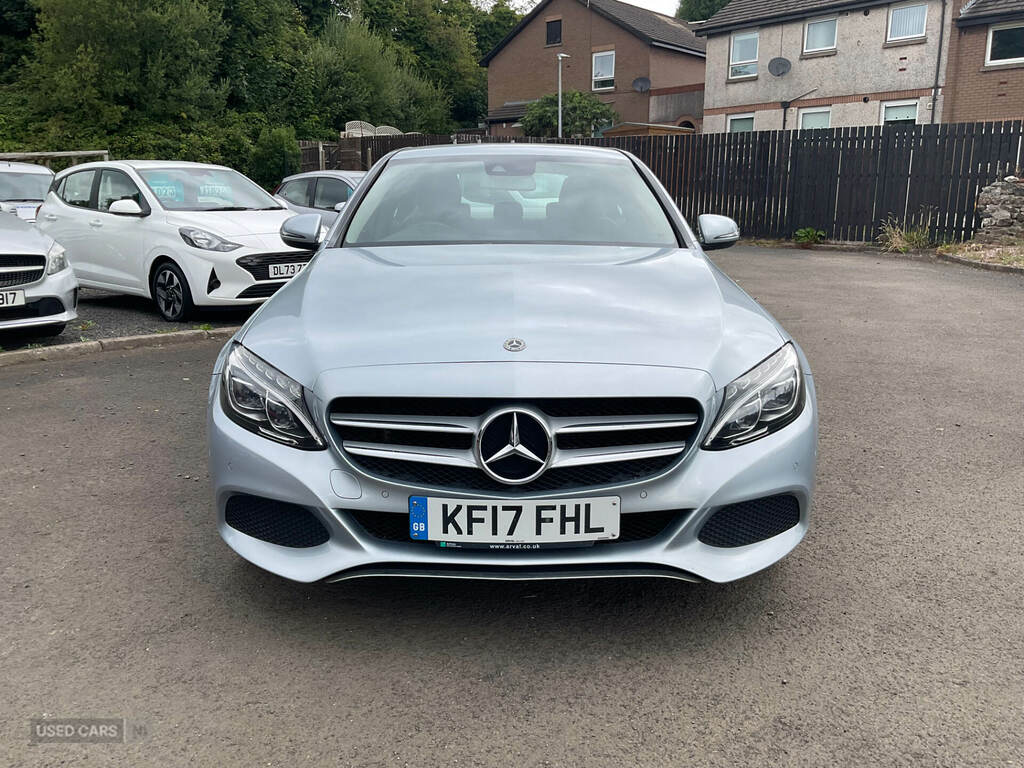 Mercedes-Benz C Class C200d Sport Silver #2