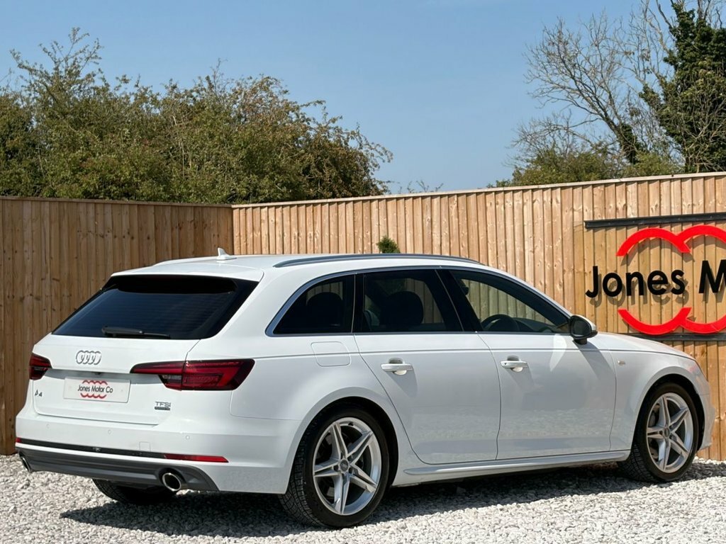 Audi A4 Avant 2L S Line White #6