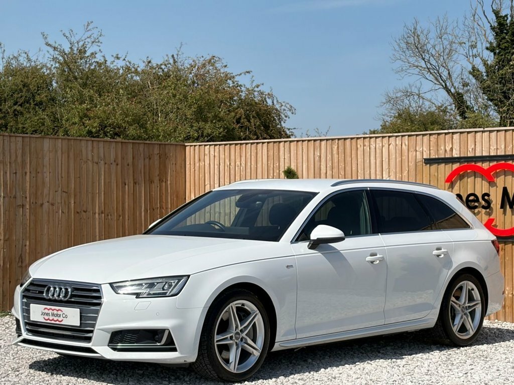 Audi A4 Avant 2L S Line White #3