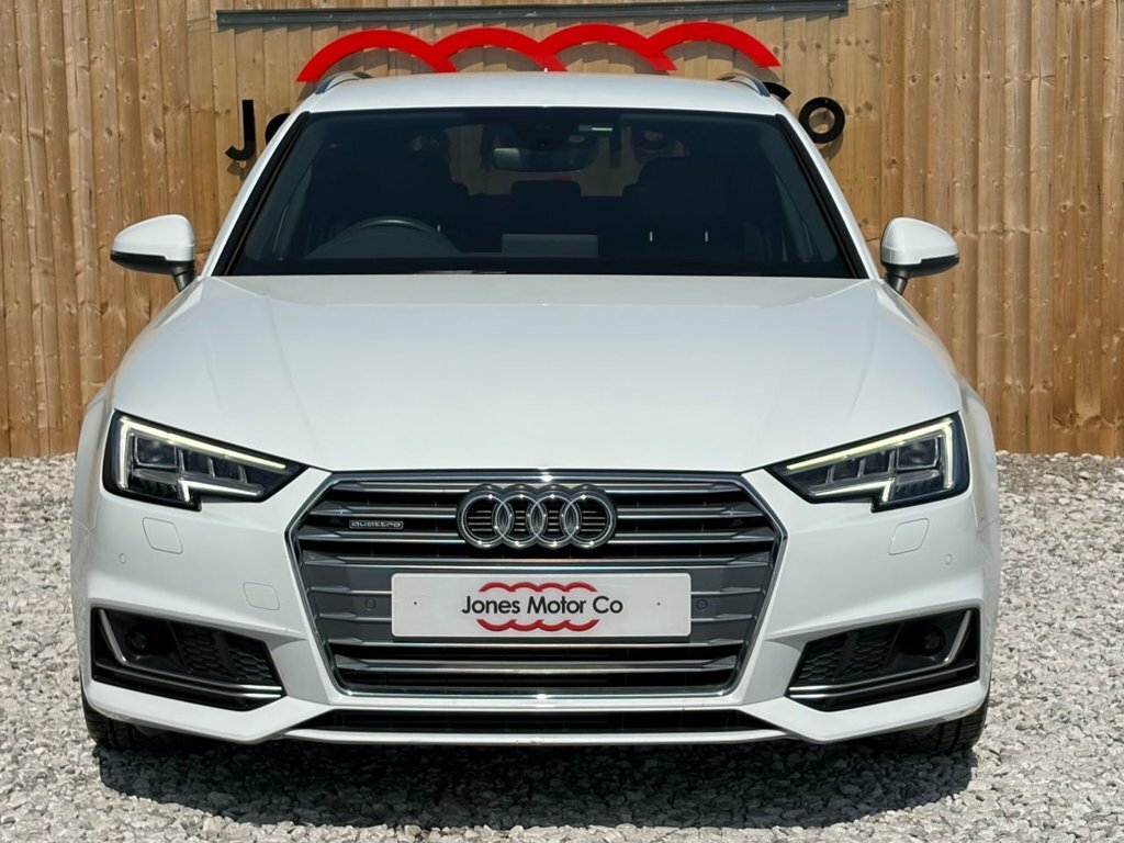 Audi A4 Avant 2L S Line White #2