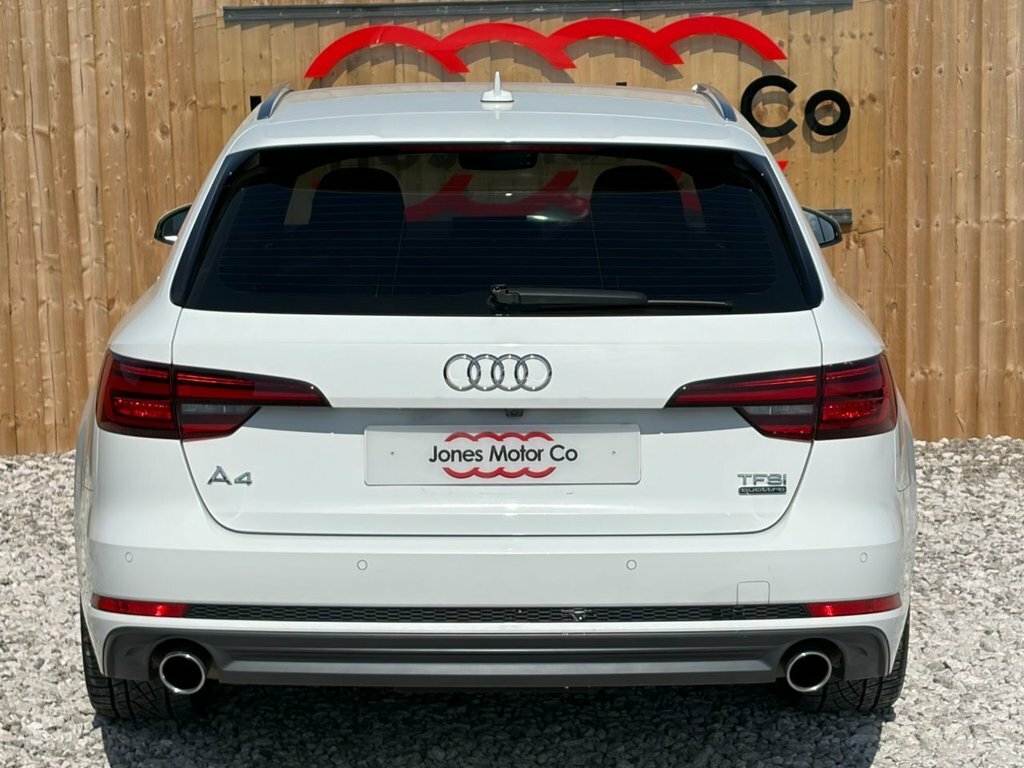 Audi A4 Avant 2L S Line White #5