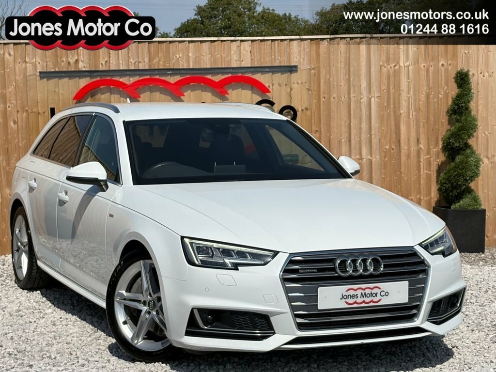 Audi A4 Avant 2L S Line White