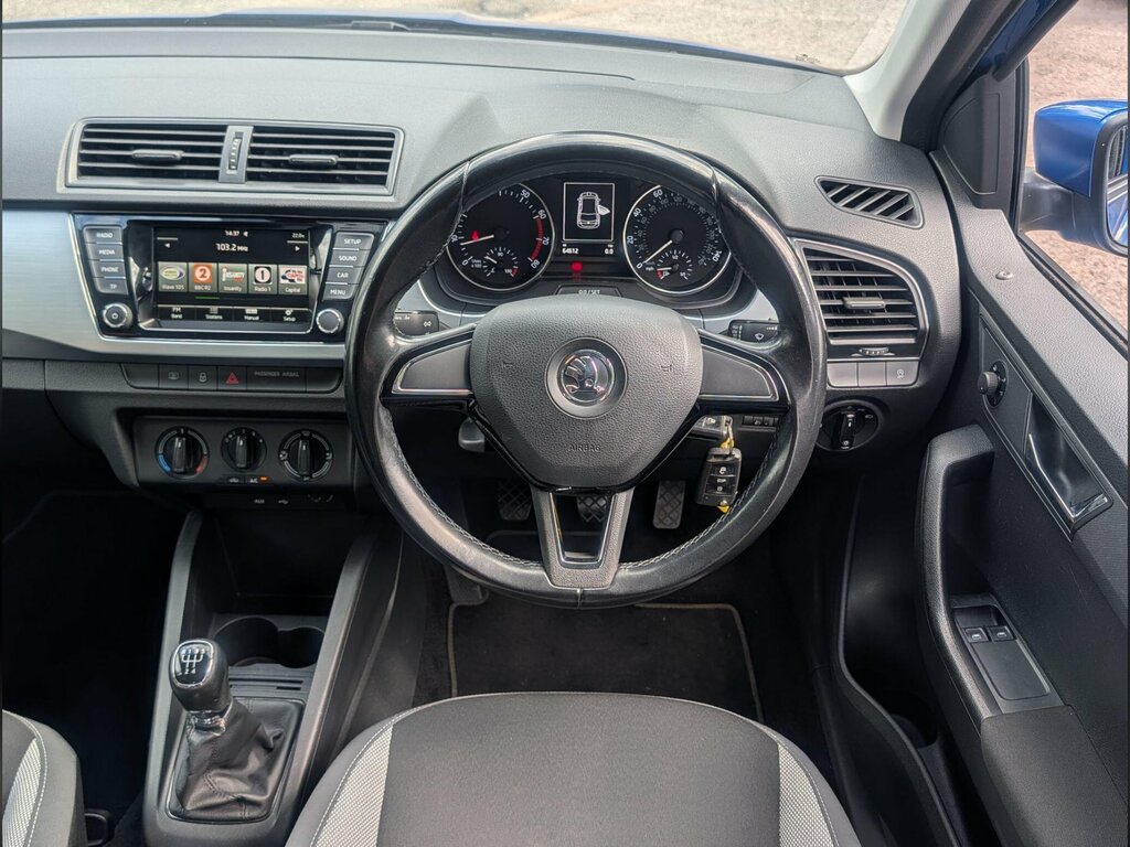 Skoda Fabia 1.2 Tsi Se Euro 6 Ss Blue #2