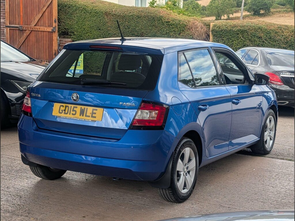 Skoda Fabia 1.2 Tsi Se Euro 6 Ss Blue #6
