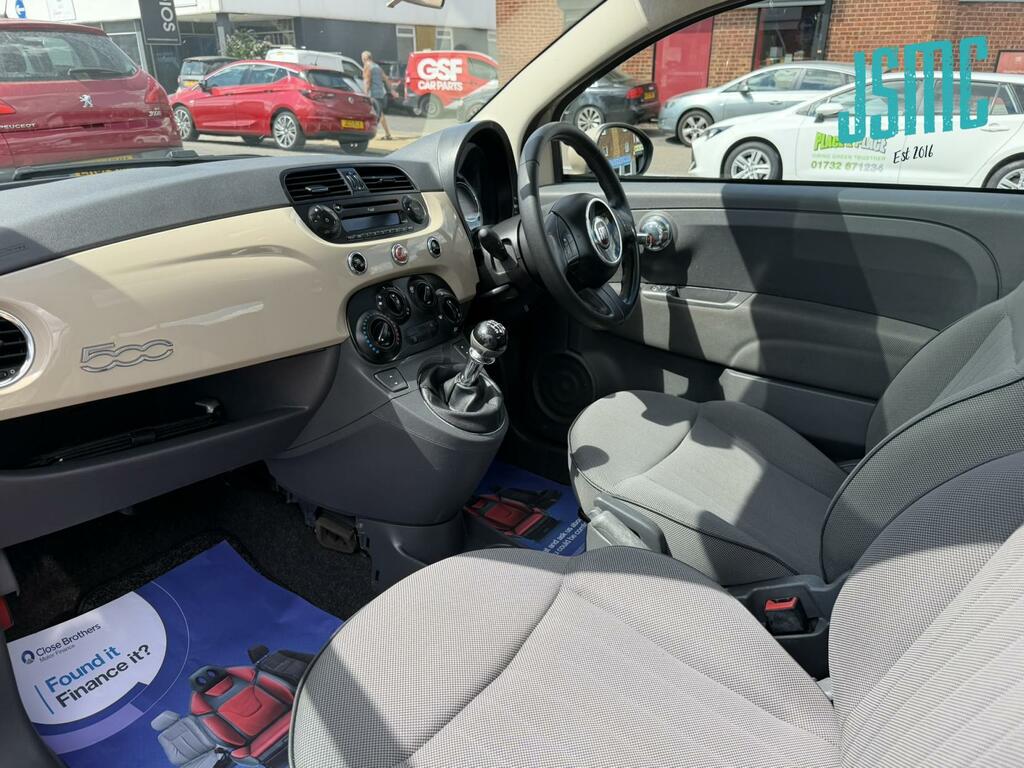 Fiat 500 1.2 Lounge Hatchback Euro 6 S S Brown #2