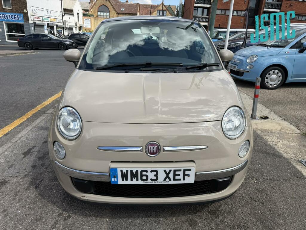 Fiat 500 1.2 Lounge Hatchback Euro 6 S S Brown #4