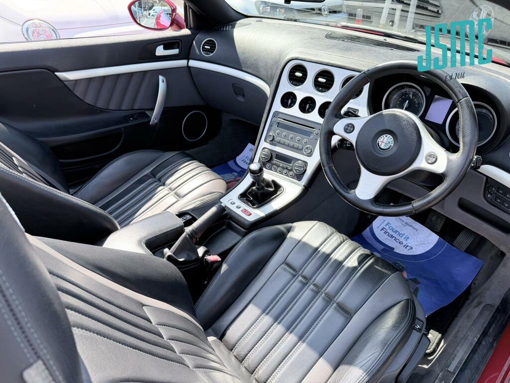 Alfa Romeo Spider 2.2 Jts Convertible 221 G Km 18 Red #2
